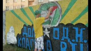 Графіті "Доля одна - класова війна" ALERTA.ORG.UA