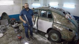 Газ м-20 ПОБЕДА ПОДГОТОВКА К ПОКРАСКЕ!!!