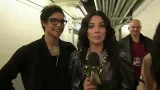Eric Saade and Jedward on Fredagskväll med Malin
