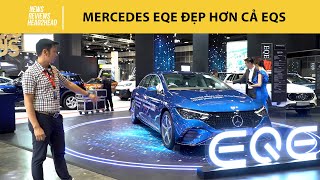 Trải nghiệm nhanh xe điện Mercedes EQE - Đẹp hơn cả đàn anh EQS?