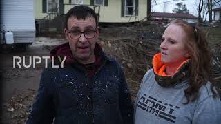 USA: 'Total devastation' - Mayfield locals on deadly tornado