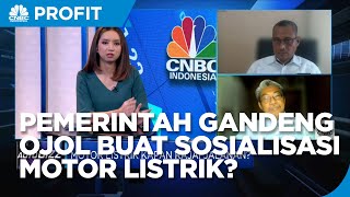 Sosialisasi Motor Listrik, Pemerintah Hingga Industri Gandeng Ojol