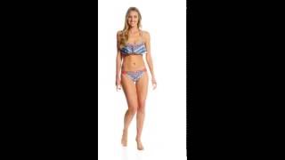 Red Carter Navajo Dream Cali Hipster Bikini Bottom | SwimOutlet.com