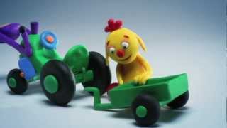 ClayPlay - Play Doh Stop Motion Animation - Tractor Episode