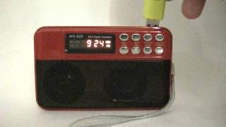 Радиоприемник с MP3 и USB | Портативная магнитола MP3