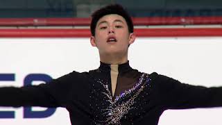 Chadwick WANG SGP Men Free Skating - Zagreb 2017