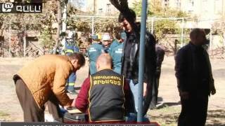 Պայթյուն հայ-հունական քոլեջի բակում