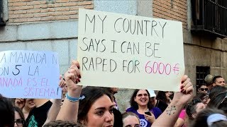 Thousands march in Madrid against release of sexual abuse gang