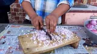 Индус режет лук как Бог / Indian onion cut as God!