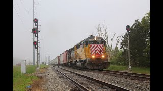 Railfanning the Grand Elk Railroad Between Kalamazoo and Elkhart Part 2/2
