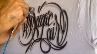 Airbrush on T-Shirt