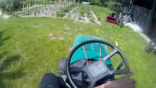 Минитрактор газонокосилка