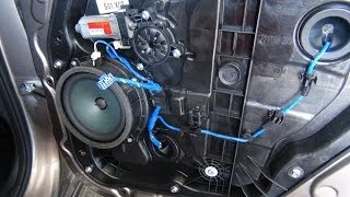 Как снять дверь Hyundai Elantra (MD) 2010 - ..