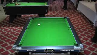 2019 Home Internationals - Men's Singles - Nick Davies v Dave McQuillan