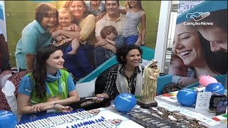 Canção Nova está com um stand no Encontro Mundial das Famílias