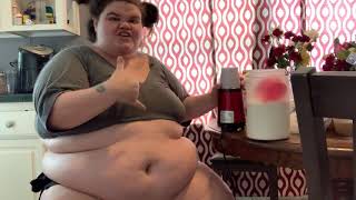 Ssbbw food experiment EP 1 Snickers cheesecake shake