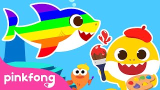 Tiburón Bebé Colorear es Divertido | Colores | Juguete & Cuento | Pinkfong Cuentos Infantiles