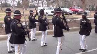 Spartanburg Co. Sheriff's Dept. Rifle Drill Team