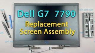 Dell G7 7790 Top Screen Cover Replacement