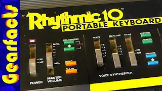 Obscure champion from the 80's! The Rhythmic 10 keyboard