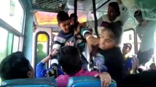 Women fighting back after sex harassment on bus
    00:33