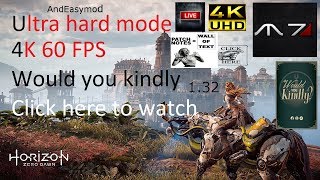 Horizon Zero Dawn 1.32 Patch Notes - Is Ultra easy mode even necessary