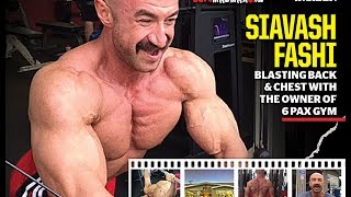 Chest and back with Sia 3 days out from NPC Musclecontest