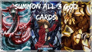 Summonin' Obelisk the Tormentor, Slifer & Ra [Yu-Gi-Oh! Duel Links]