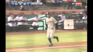 HomeRun de Ruben Rivera de Rieleros de Aguascalientes 11-04-2014