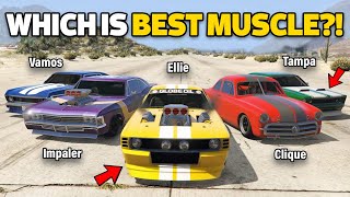 GTA 5 ONLINE - WHICH IS BEST (VAMOS VS CLIQUE VS ELLIE VS IMPALER VS TAMPA)