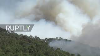 Turkey: Helicopters continue firefighting ops as Marmaris fire rages on