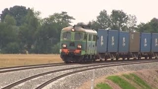 Potęga Sulzera! ST43-380 z ciężkim bruttem, Przybówka [Objazdy 2011]