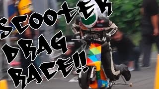 スクーターミーティング 直線加速賽 15th SS1/32mile Scooter Drag Race