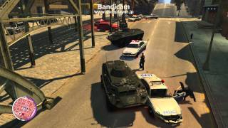 GTAEFLC　装甲車に乗った警察と装甲車でカーチェイス