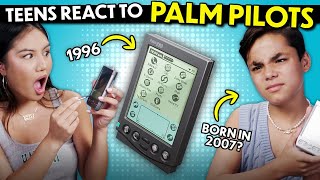 Teens React To Palm Pilots