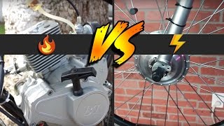 Electric Bikes vs Motorized Gas Bikes | Which Is Best For You?