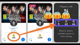Pes 18 mobile/Android: league 1 vol.1..96 star draw/pack opening
