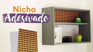 DIY - Nicho de Madeira Adesivado