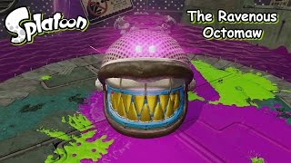 Splatoon - Inkling Is On The Menu... The Ravenous Octomaw! (Wii U, Campaign Gameplay)
