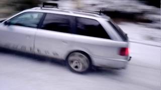 Rarau 2016 Audi A6 C4 quattro snow ice