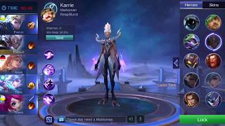 Ranked Karrie GamePlay! Mobile Legends: BANG BANG