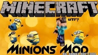 МИНЬЕНЫ В МАЙНКРАФТЕ . ОБЗОР МОДА ""MINIONS""