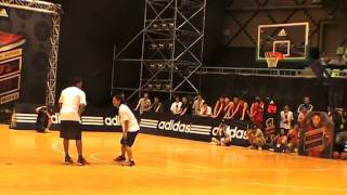 adidas Derrick Rose VS WuYou 1on1(one 5'8 superstar of freestyle in China)