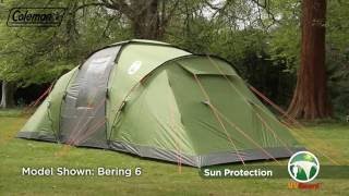 Четириместна семейна палатка Coleman Bering 4