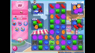 Candy Crush Level 2367 Audio Talkthrough, 2 Stars 0 Boosters