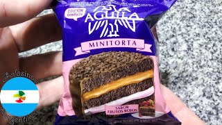 Alfajor Águila Minitorta sabor Frutos Rojos / del bosque Edición Limitada - Berries flavour alfajor
