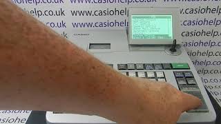 How To Reactivate Deleted Function Buttons On The Casio SES3000 / PCRT2100 / PCRT2300