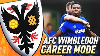 THE ROAD TO GLORY BEGINS!!! FIFA 17 AFC Wimbledon RTG Career Mode #1