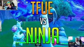 Tfue VS Ninja Perfect Sync | Fortnite