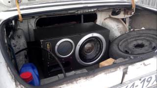 Сабб из колонки s90 в москвич 412